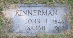 Sarah V. <I>Kinsley</I> Kinnemand 
