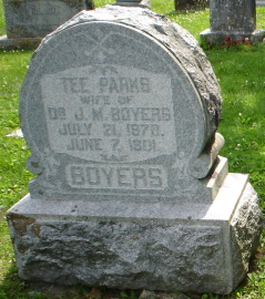 Anna Tee <I>Parks</I> Boyers 