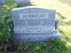 Myrtle E. Albright 