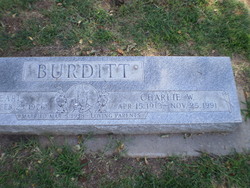 Charlie W Burditt 
