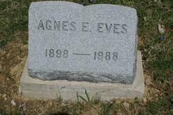 Agnes E <I>Shuman</I> Eves 