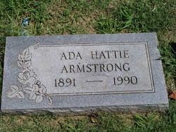 Ada Hattie <I>Ausemus</I> Armstrong 