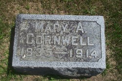 Mary L <I>Cornwell</I> Bidwell 