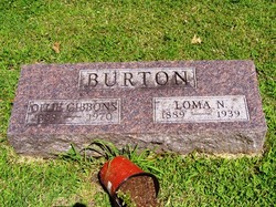 Olive Gertrude “Ollie” <I>Gibbons</I> Burton 