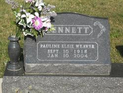 Pauline Elsie <I>Weaver</I> Bennett 