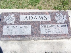 Donna <I>Winn</I> Adams 
