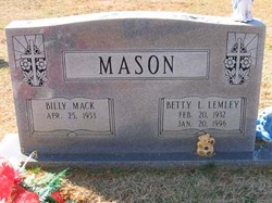 Billy Mack Mason 