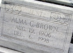 Alma C <I>Cartwright</I> Brown 