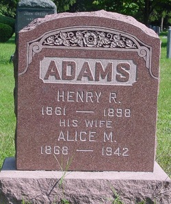Alice M. <I>Smith</I> Adams 