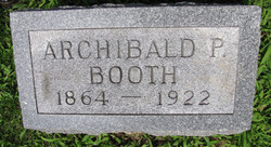 Archibald Printice Booth 