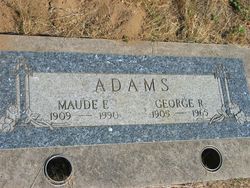 Maude Evelyn <I>Griggs</I> Adams 