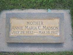 Annie Maria <I>Madsen</I> Johnson 