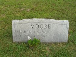 Dorothy B. <I>Burdge</I> Moore 