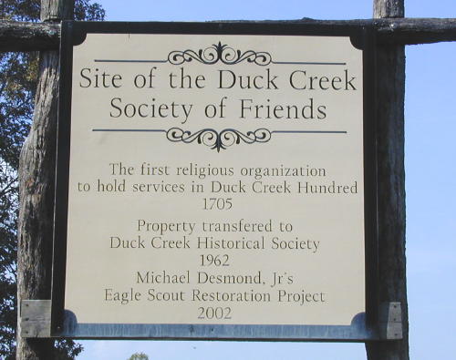 Duck Creek Friends Burial Ground