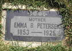 Emma Matilda <I>Backman</I> Peterson 