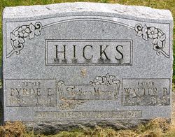 Walter Byron Hicks 