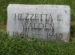 Hezzetta E <I>Tiry</I> Walden 