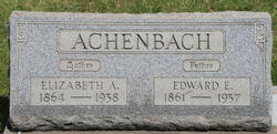 Elizabeth A. <I>Webb</I> Achenbach 