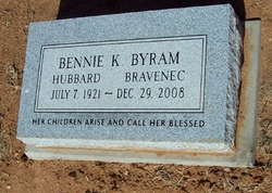Bennie Katherine <I>Byram</I> Bravenec 