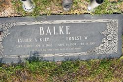 Ernest W. Balke 