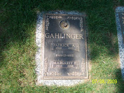 Margaret Frances <I>Lenhart</I> Gahlinger 