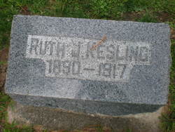 Ruth <I>Justice</I> Kesling 