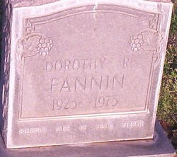 Dorothy Rosetta <I>Cantrell</I> Fannin 