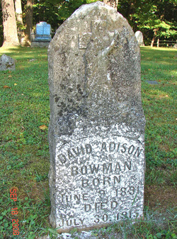 David Adison Bowman 