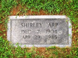 Shirley Cordelia <I>Whitaker</I> Arp 