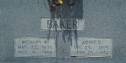 Addie Bell <I>Jeffers</I> Baker 