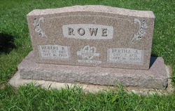 Bertha A. <I>Schoen</I> Rowe 