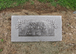 Annie Elizabeth <I>Haley</I> Starling 