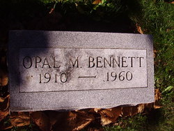 Opal M <I>Stephens</I> Bennett 