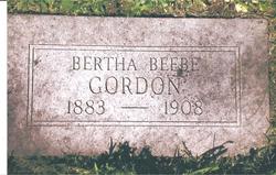 Bertha A. <I>Beebe</I> Gordon 