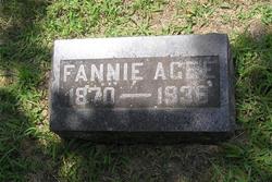 Fannie <I>Maris</I> Agee 