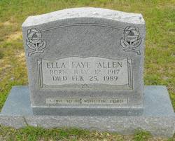 Ella Faye Allen 