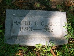 Hattie E Clarke 