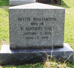 Bettie <I>Williamson</I> Carr 