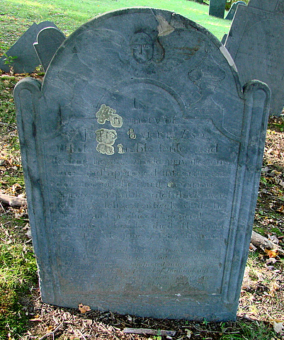 Gravestone of Col. John Baker