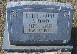 Nellie Carolyn <I>Cone</I> Alford 