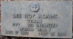 Lee Roy Adams 