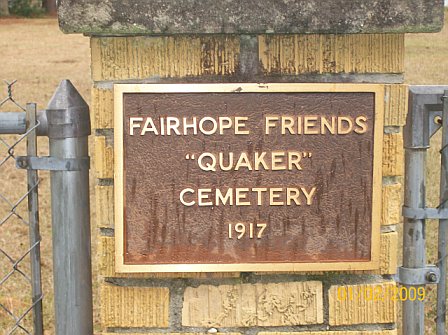 Fairhope Friends Quaker Cemetery