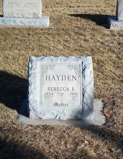 Rebecca Ellen <I>Hogg</I> Hayden 