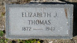 Elizabeth Jane Thomas 