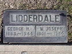 W. Joseph Lidderdale 