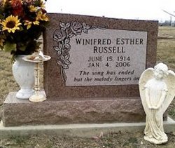 Winifred Esther <I>Baldwin</I> Russell 