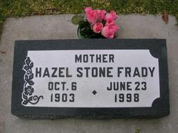 Hazel <I>Stone</I> Frady 