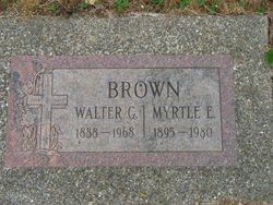 Walter G Brown 