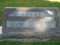 Seleta <I>Allen</I> Adams 