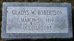 Gladys Odell <I>White</I> Robertson 